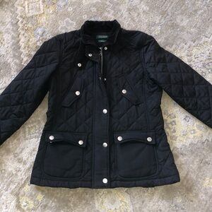 Ralph Lauren black winter coat